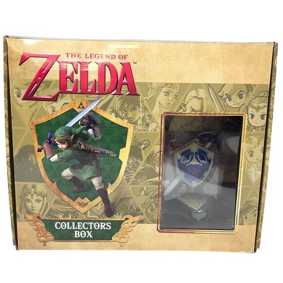Nintendo Other - The Legend of Zelda Culture Fly Collector's Box 2020 Vinyl Figure Water Bottle